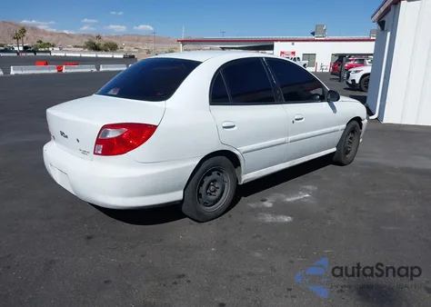 2002 Kia Rio z USA, uszkodzony, nr VIN KNADC123226182772